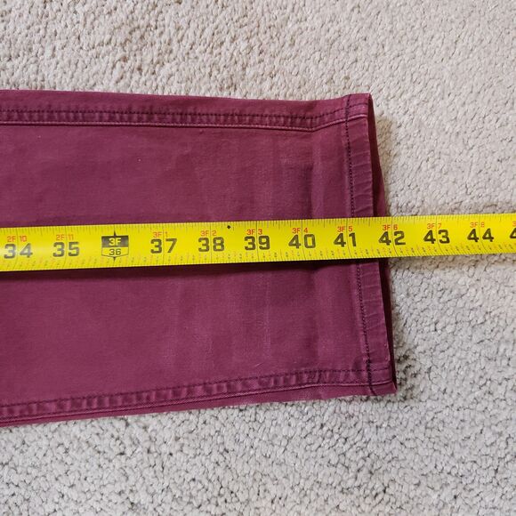 PRPS Jeans Men 33 (34x32) Red Savoy Bowman Tapered Cargo Pant Streetwear Hip Hop - Picture 10 of 12